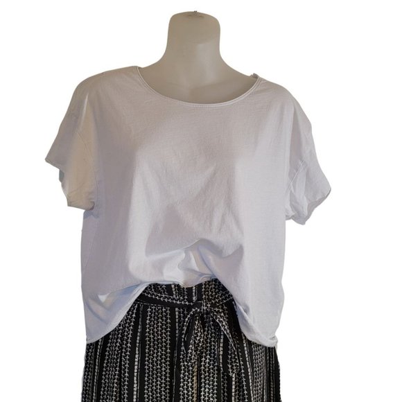 Loose Paper Bag Belted Tie Baggy  Pants Size M - Picture 12 of 12